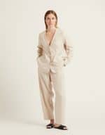 Vacant Blazer Natural Linen - Image 3
