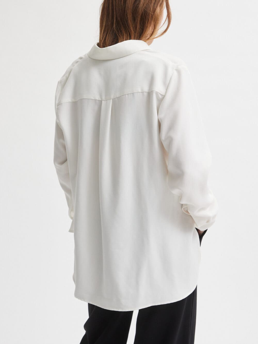 Daily Shirt Soft Modal White | A PART OF THE ART