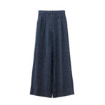 Dreamy Pants Linen Denim stripe - Image 2
