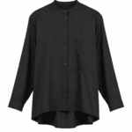 Airy Shirt Lyocell Black