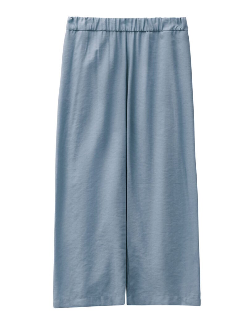 Luftiga byxor i blek indigo - Bild 1