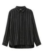 Daily Shirt Black Stripe