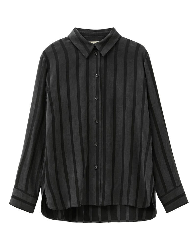 Daily Shirt Black Stripe - Image 1