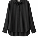 Daily Shirt Black Stripe