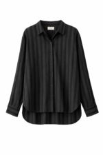 Daily Shirt Black Stripe