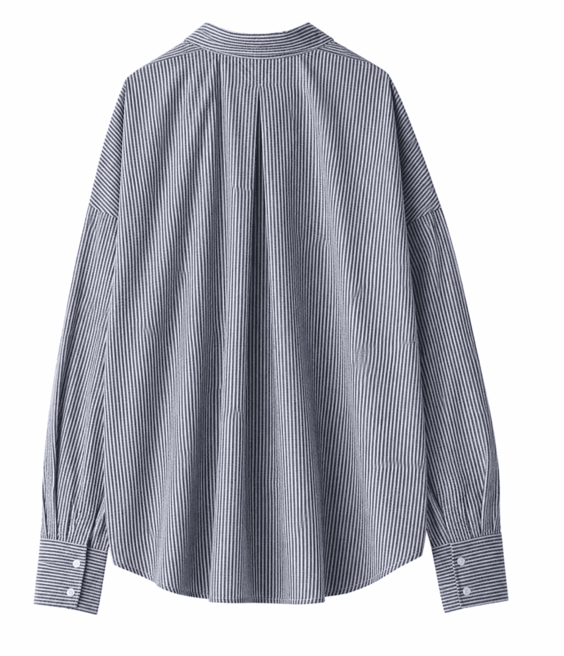 Breezy Shirt Blue Stripe - Image 2