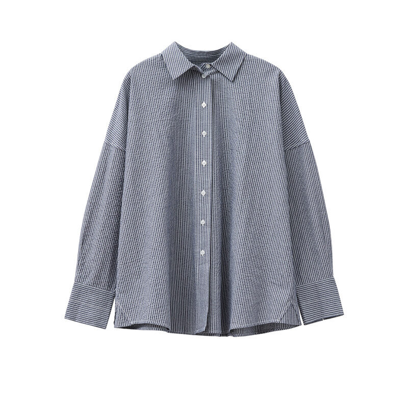 Breezy Shirt Blue Stripe - Image 1