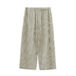 Airy Pants Khaki and White Stripes