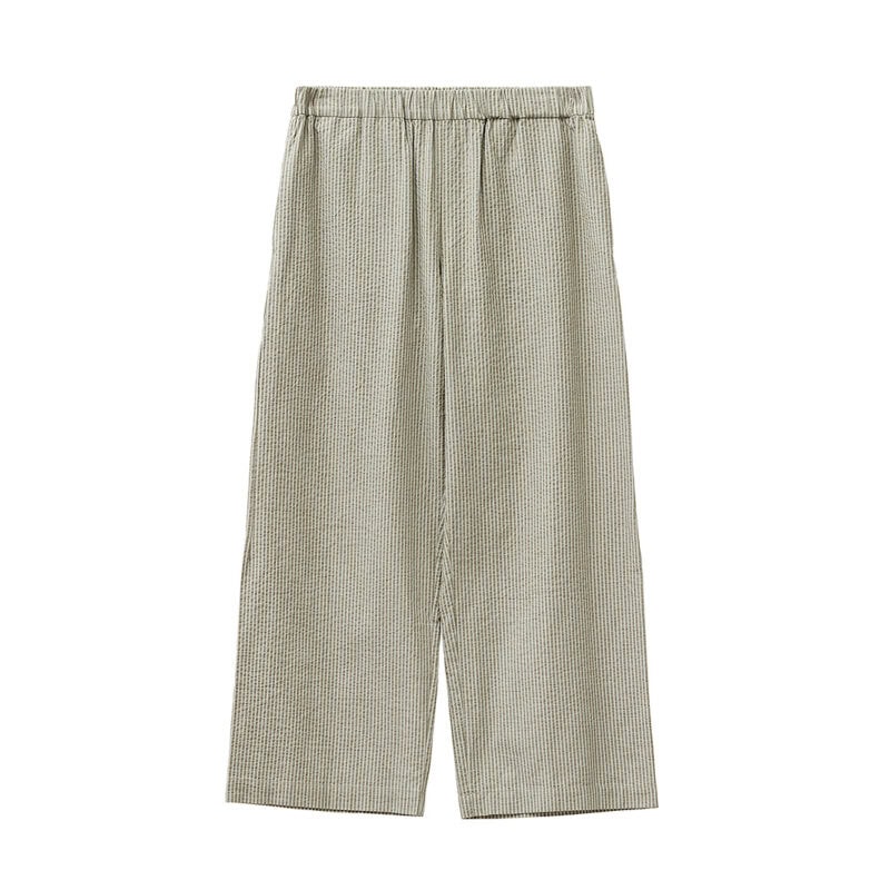 Airy Pants Khaki and White Stripes - Image 1