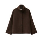 Edge Jacket Luxe Wool Dark Brown - Image 6