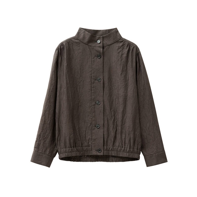 Solange Shirt Ash Brown - Image 1