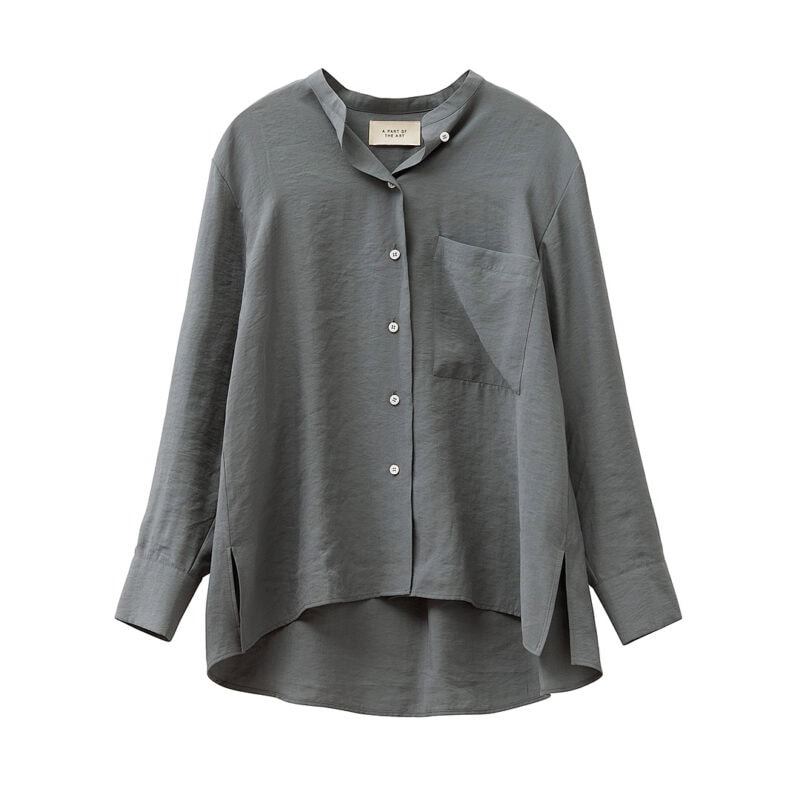 Airy Shirt Soft Crinkel Modal - Image 1