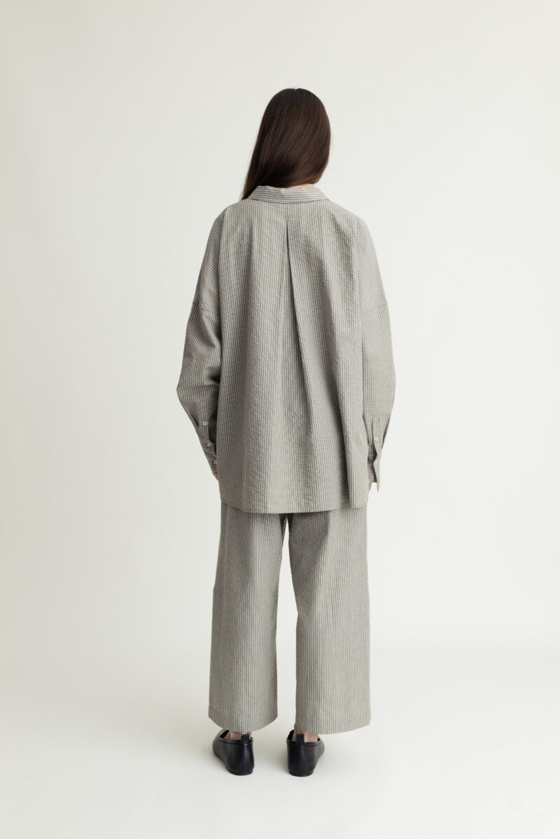 Airy Pants Khaki and White Stripes - Image 5