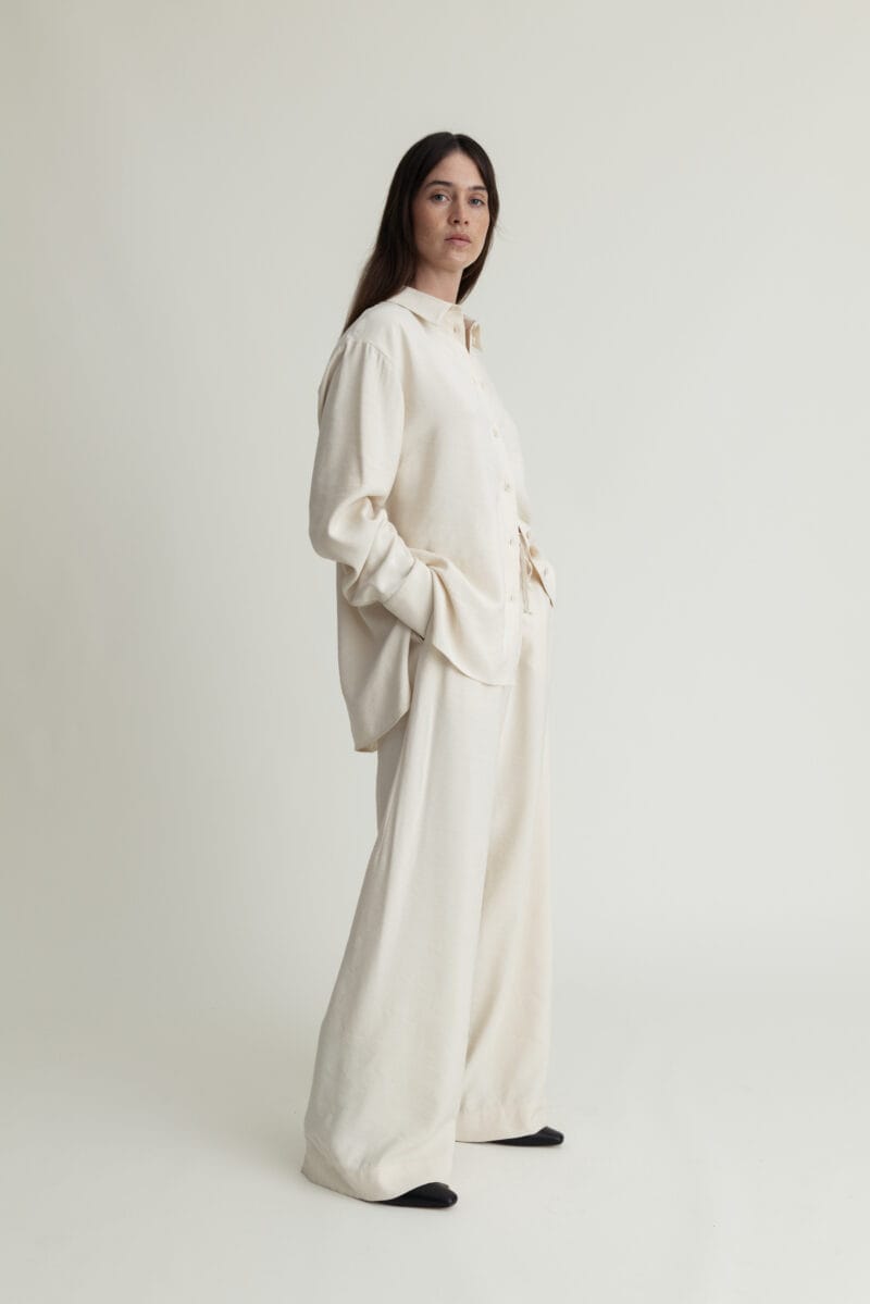Daily Shirt Ivory Creme - Image 2