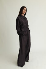 Solange Shirt Ash Brown - Image 2