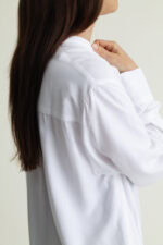 Airy Shirt White Soft Modal - Image 2