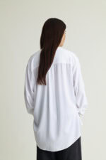 Airy Shirt White Soft Modal - Image 3
