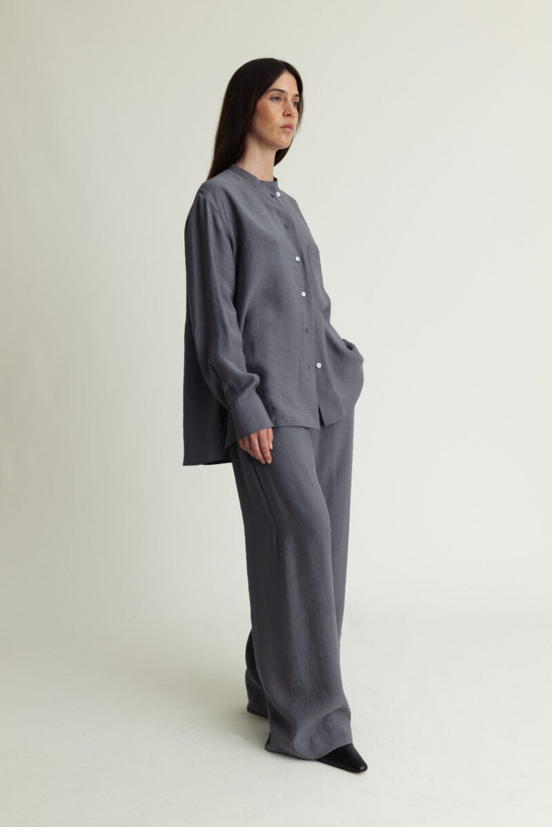 Airy Shirt Soft Crinkel Modal - Image 2