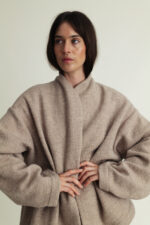 Cape Jacket Heavy Knit