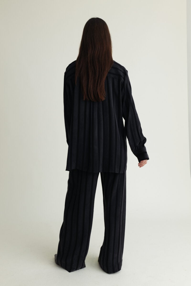 Daily Shirt Black Stripe - Image 3