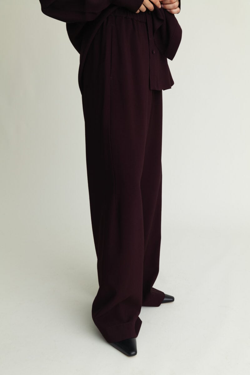Vacant Pants Deep Plum - Image 1
