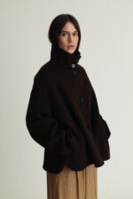 Edge Jacket Luxe Wool Dark Brown