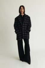 Form Blazer Jacket – Brushed Wool & Alpaca Check