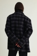 Form Blazer Jacket – Brushed Wool & Alpaca Check - Image 2