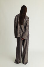 Dreamy Pants Metallic Grey & Gold Stripe - Image 2