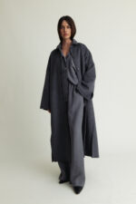 Lyric Coat Grey Melange - Image 3