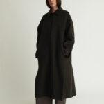 Lyric Coat Luxe Wool Forest Green